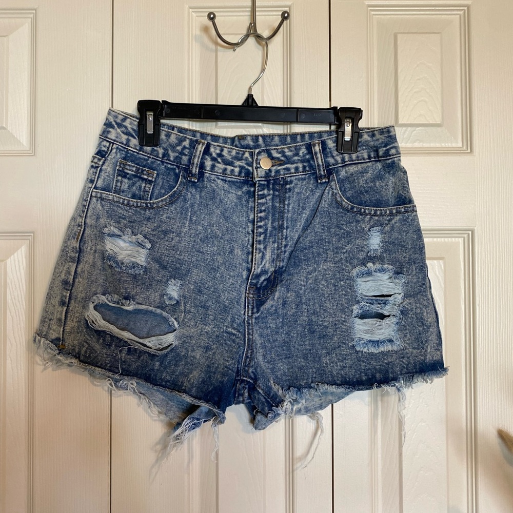 Shein jean shorts